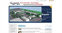 Desktop Screenshot of parcteclleida.es
